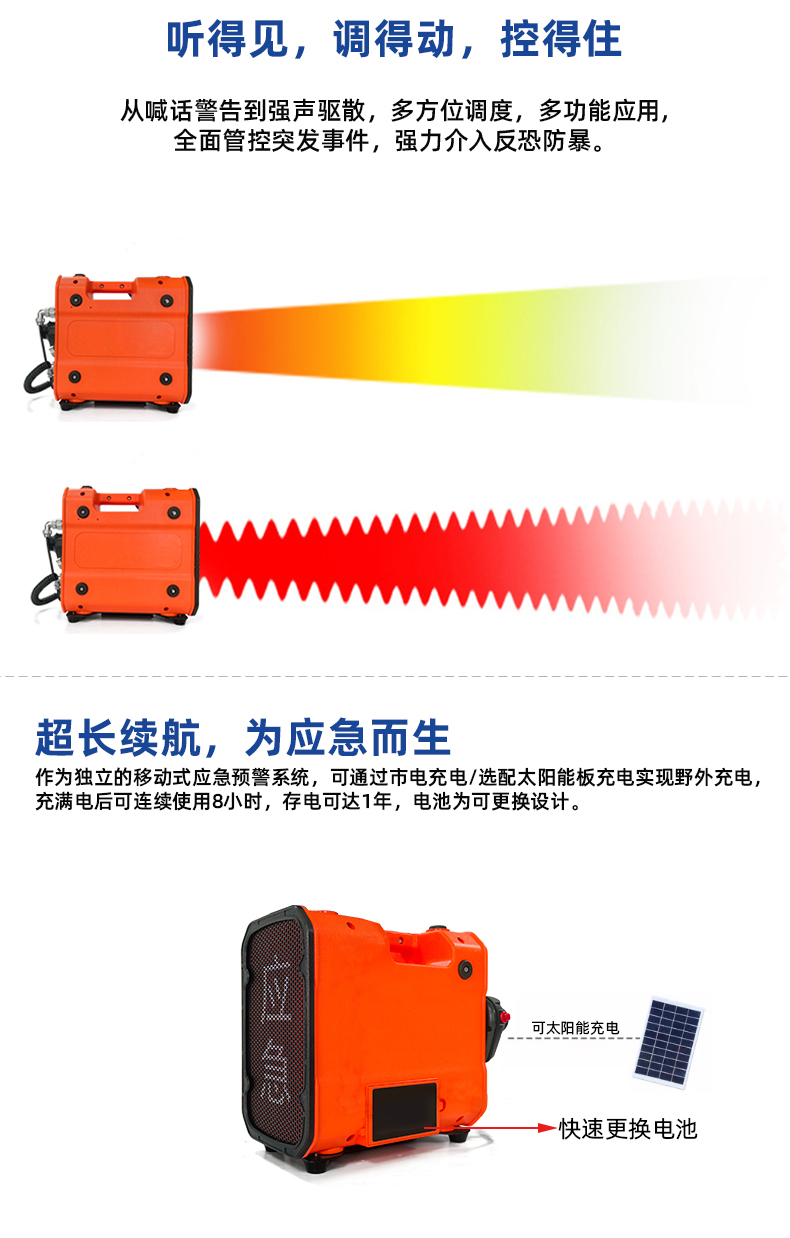 防汛救災(zāi)強(qiáng)聲器